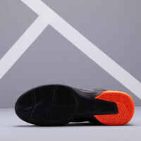 TS500 Multicourt Tennis Shoes - Black/Orange