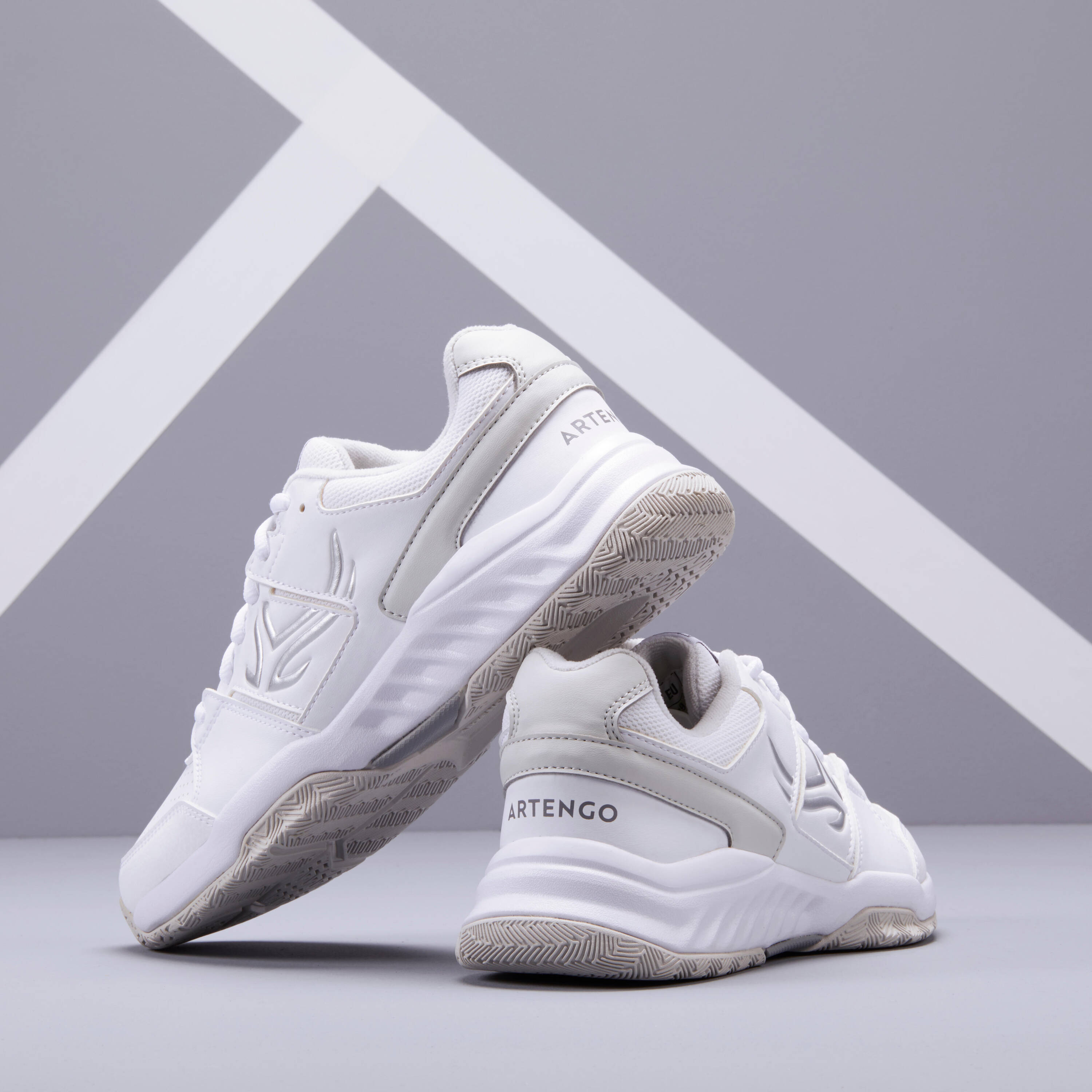 Women's Tennis Shoes TS 160 - White -  3
