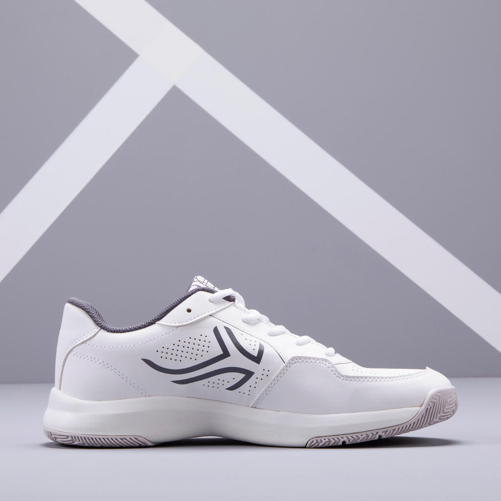 CHAUSSURES DE TENNIS HOMME TS110 BLANCHES MULTI COURT