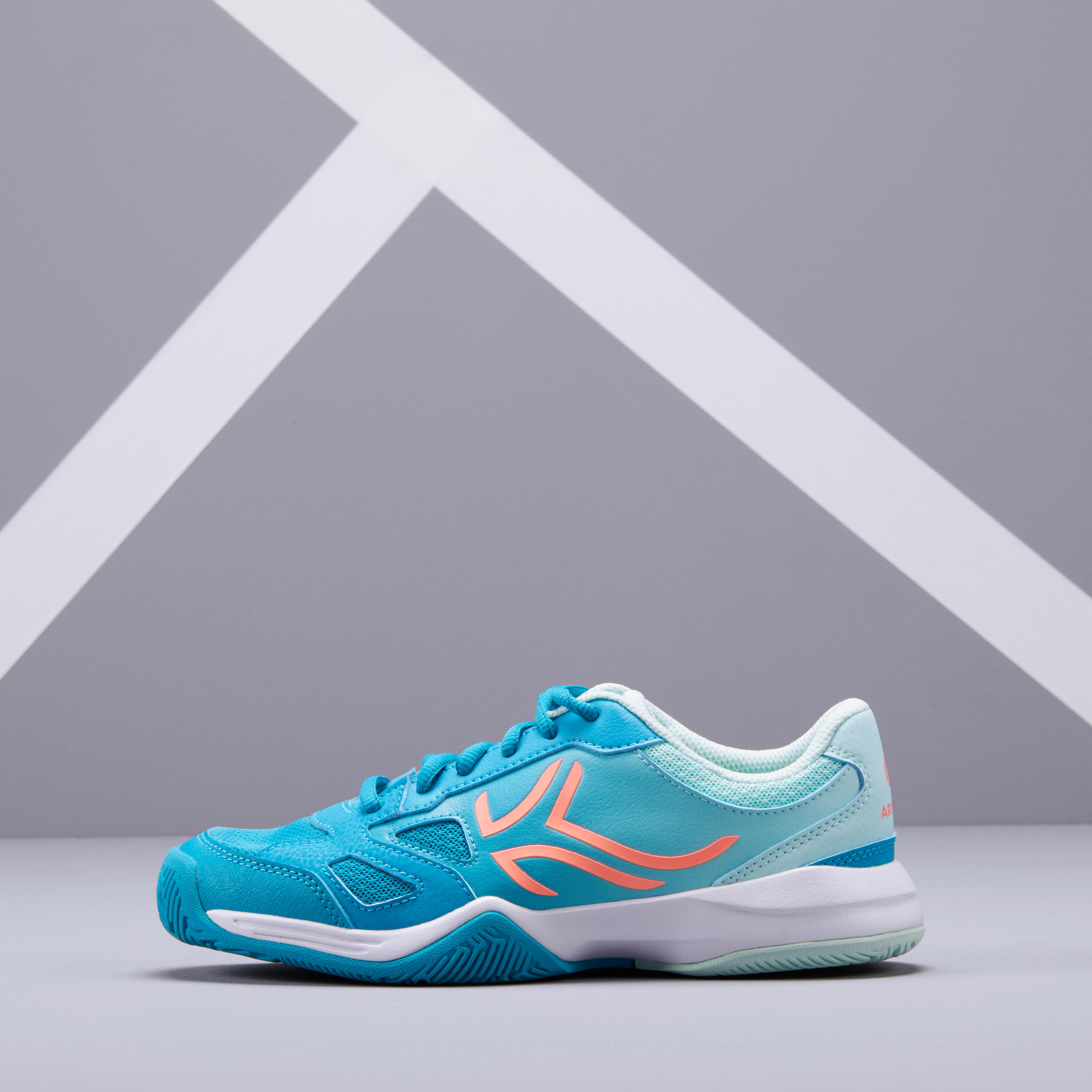 TS560 Kids' Tennis Shoes - Turquoise 3/11