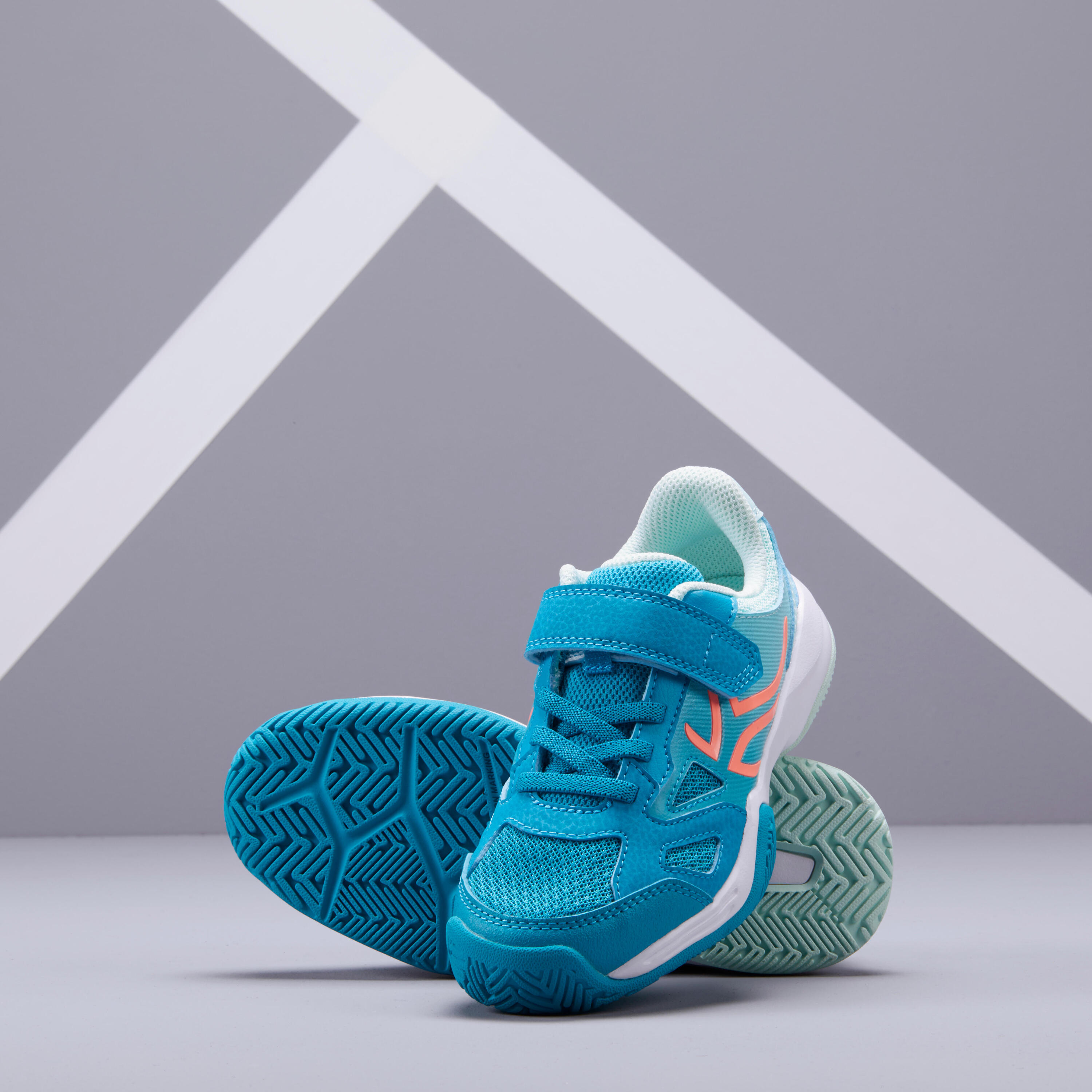 Kids' Tennis Shoes TS560 KD - Turquoise 6/8