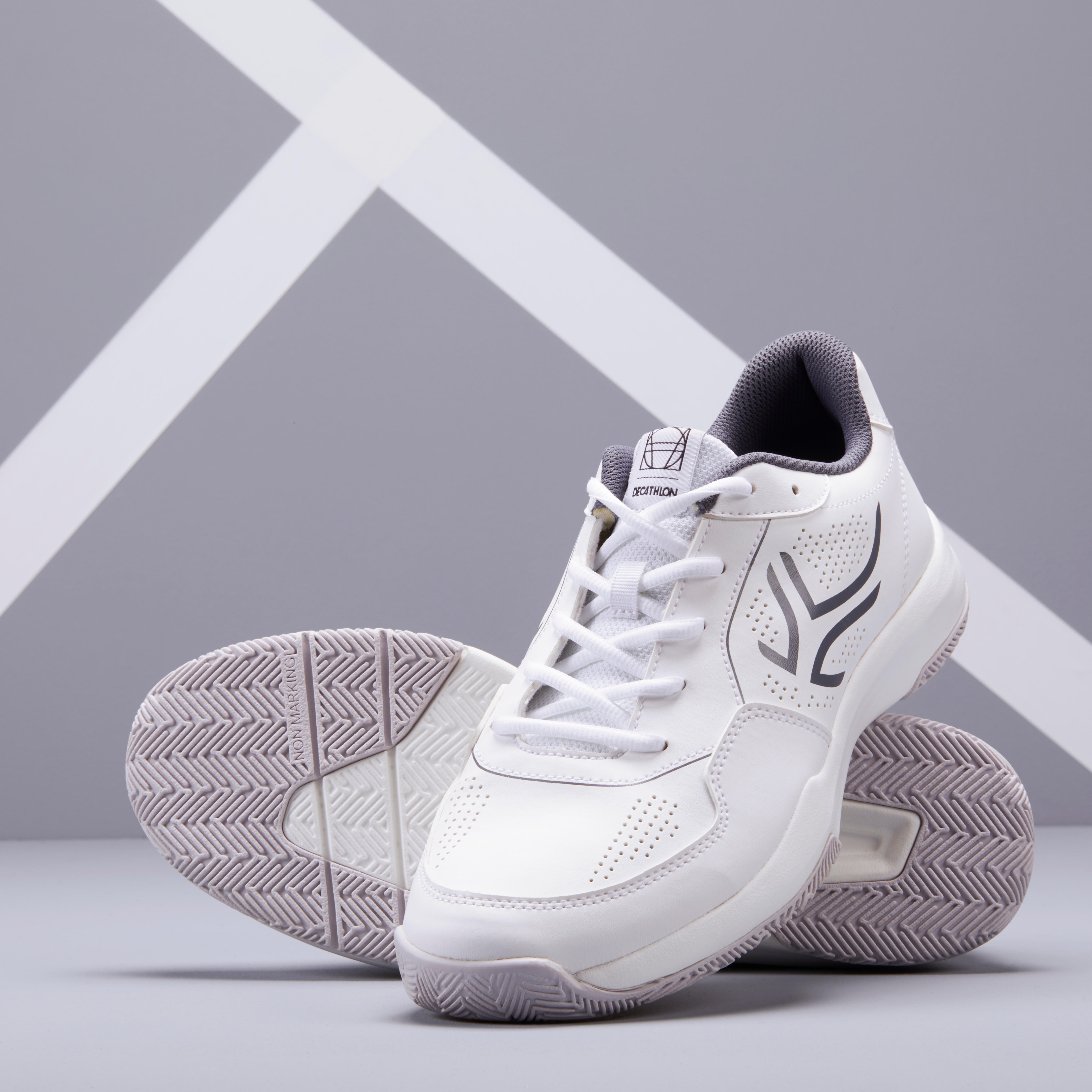 Scarpe tennis uomo TS110 bianche ARTENGO | DECATHLON