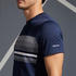 Men Tennis T-Shirt - TTS100 Navy Blue