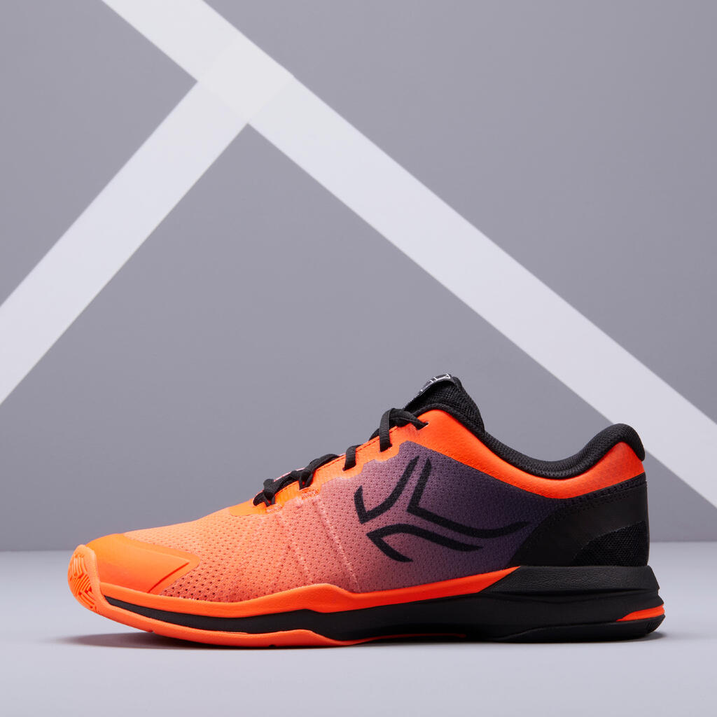 PATIKE ZA TENIS TS590 ZA SVE TERENE MUŠKE NARANDŽASTO-CRNE