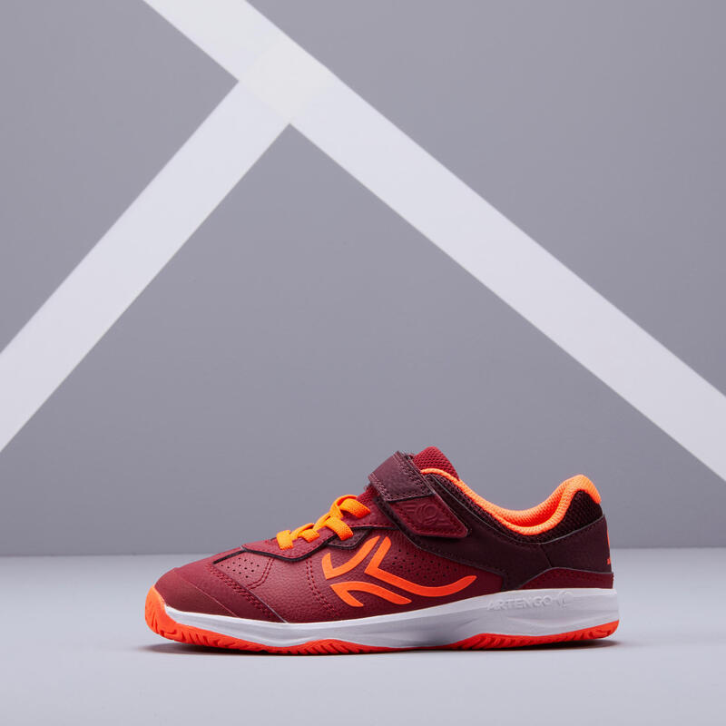 Dětské tenisové boty TS160 Dark Red