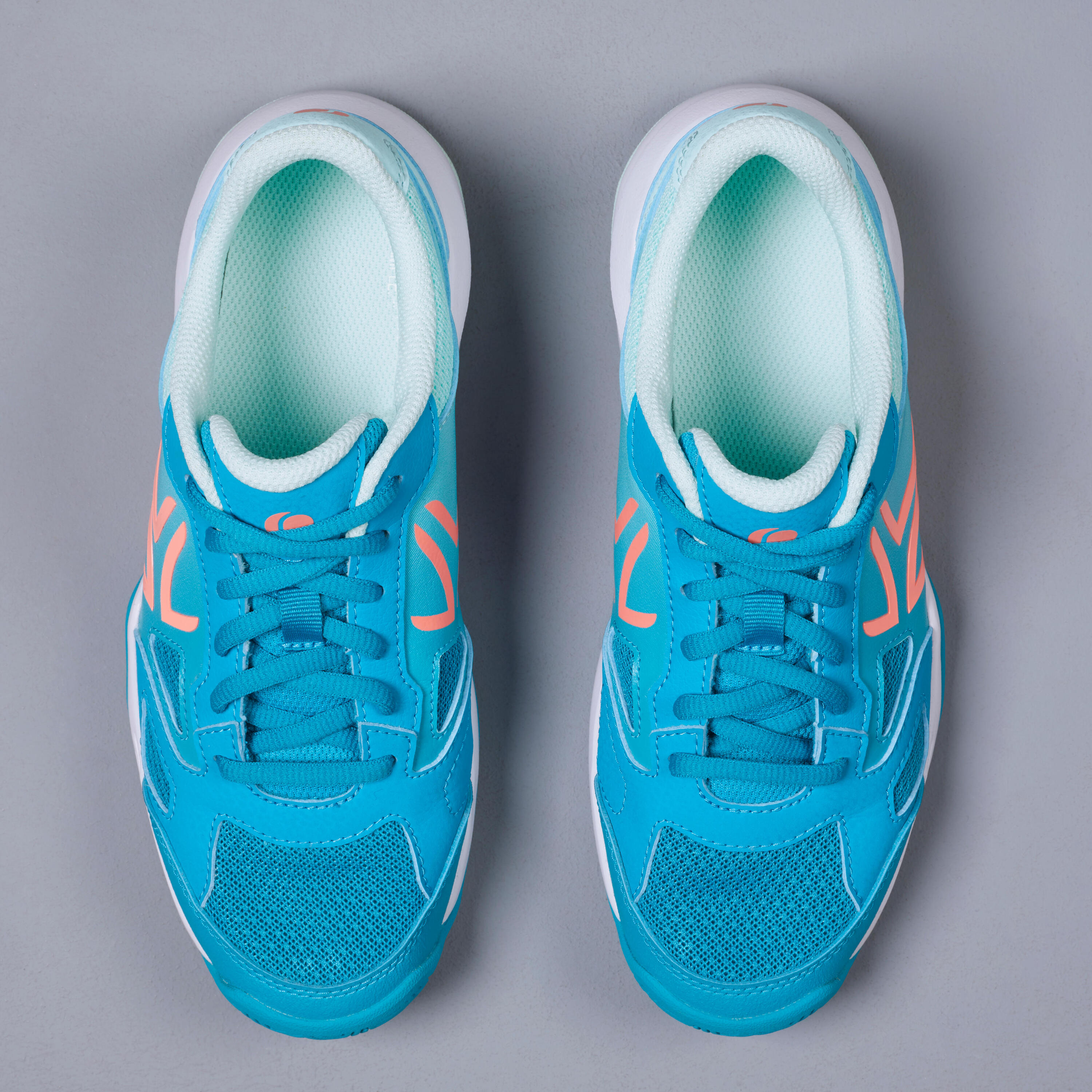 TS560 Kids' Tennis Shoes - Turquoise 5/11