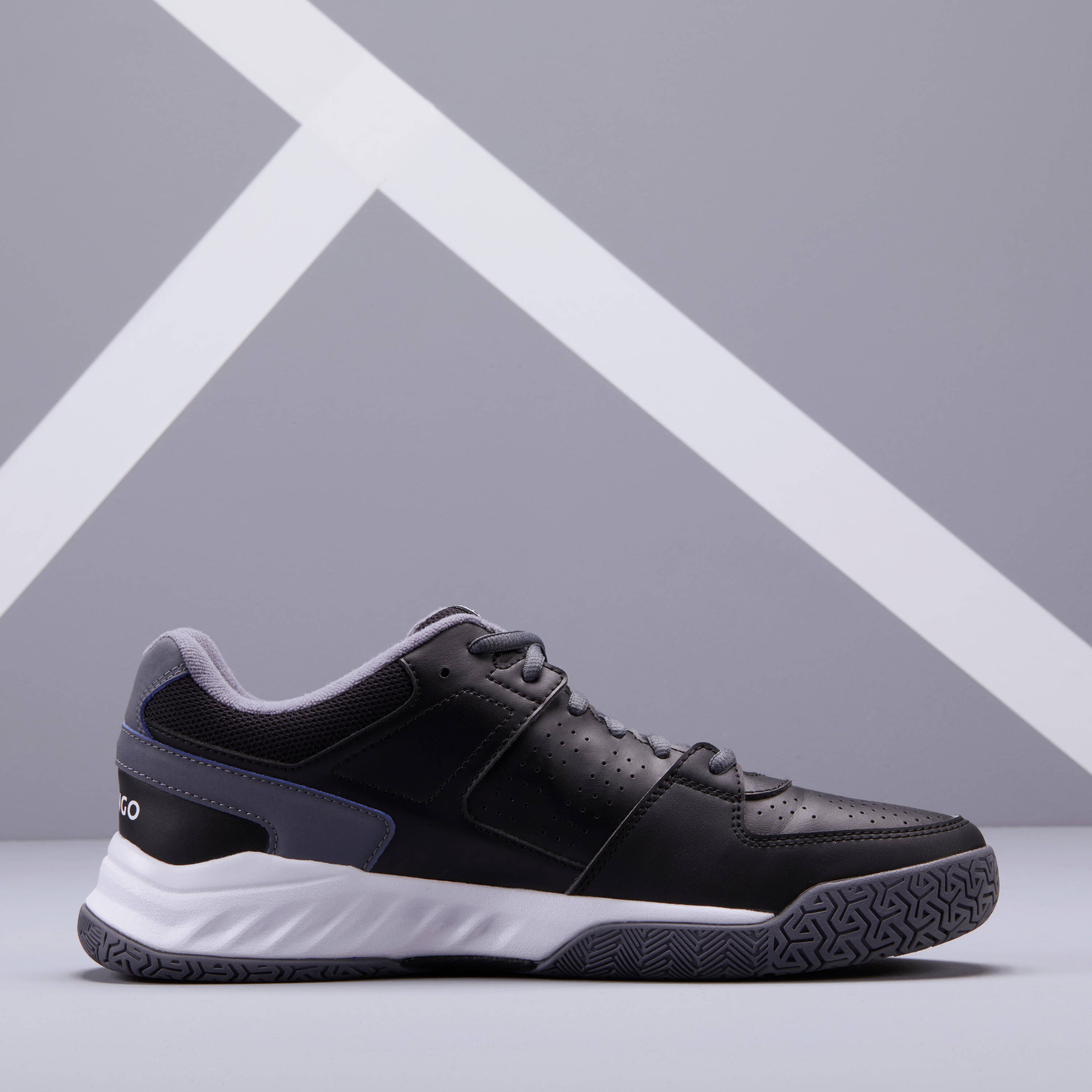 Men Tennis Shoes- Multi Court TS160 - Black -  3