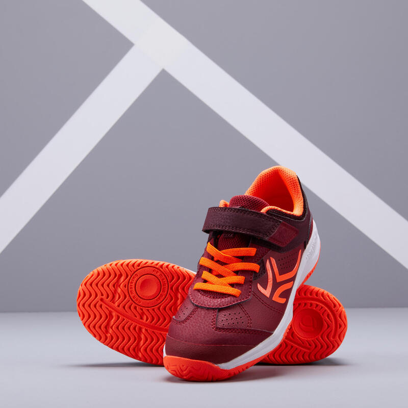 Dětské tenisové boty TS160 Dark Red