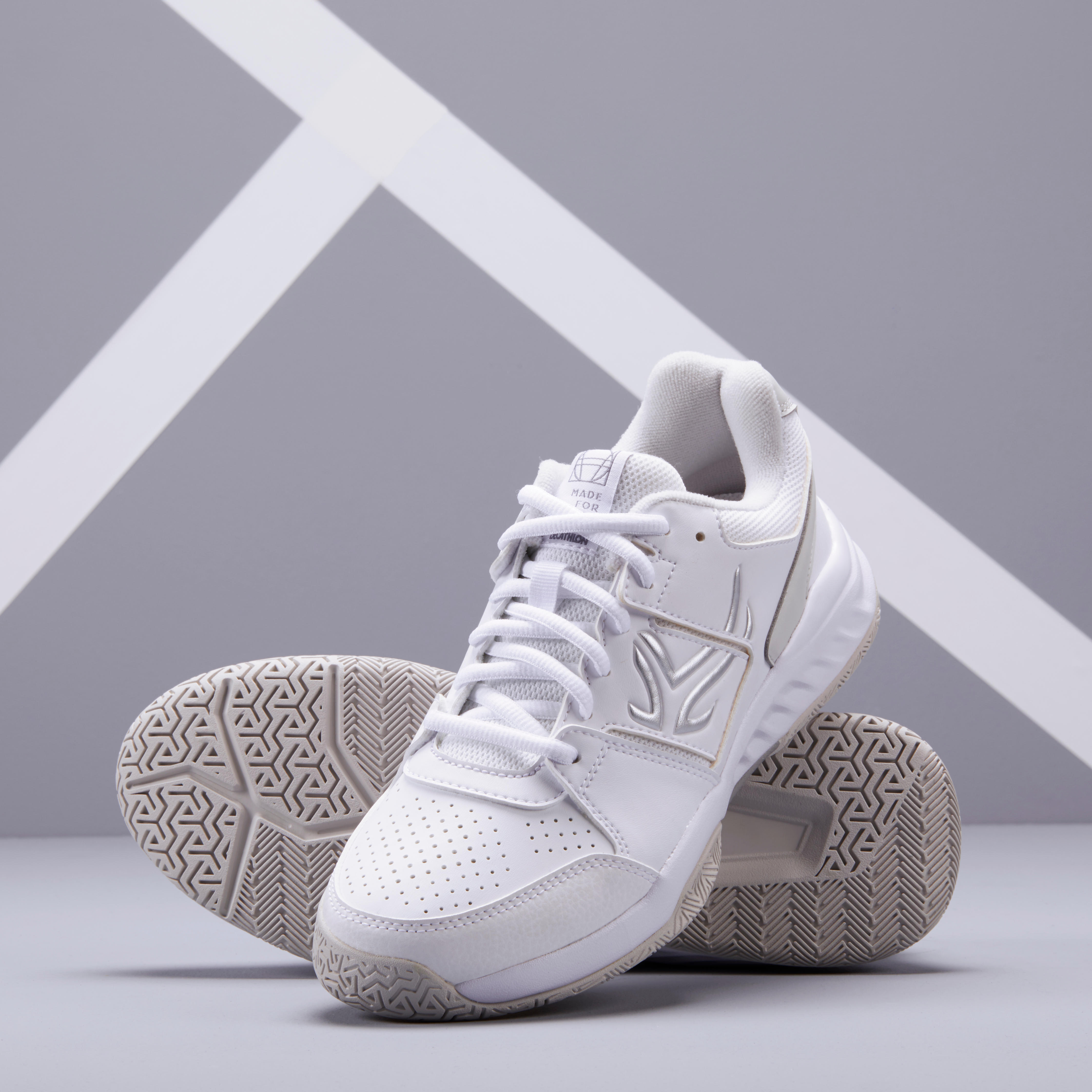 Chaussures de tennis femme - TS 160 blanc - ARTENGO