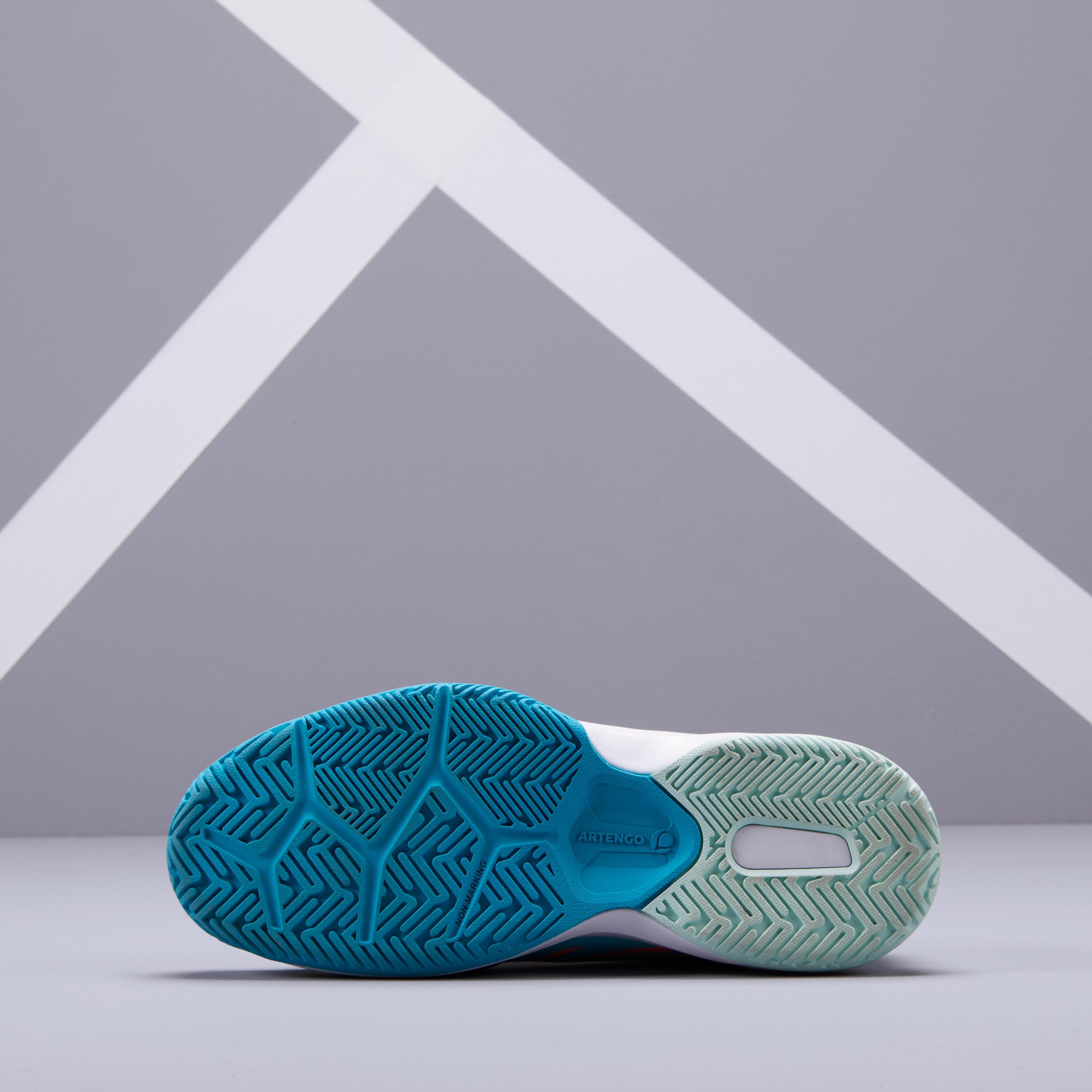 TS560 Kids' Tennis Shoes - Turquoise 4/11