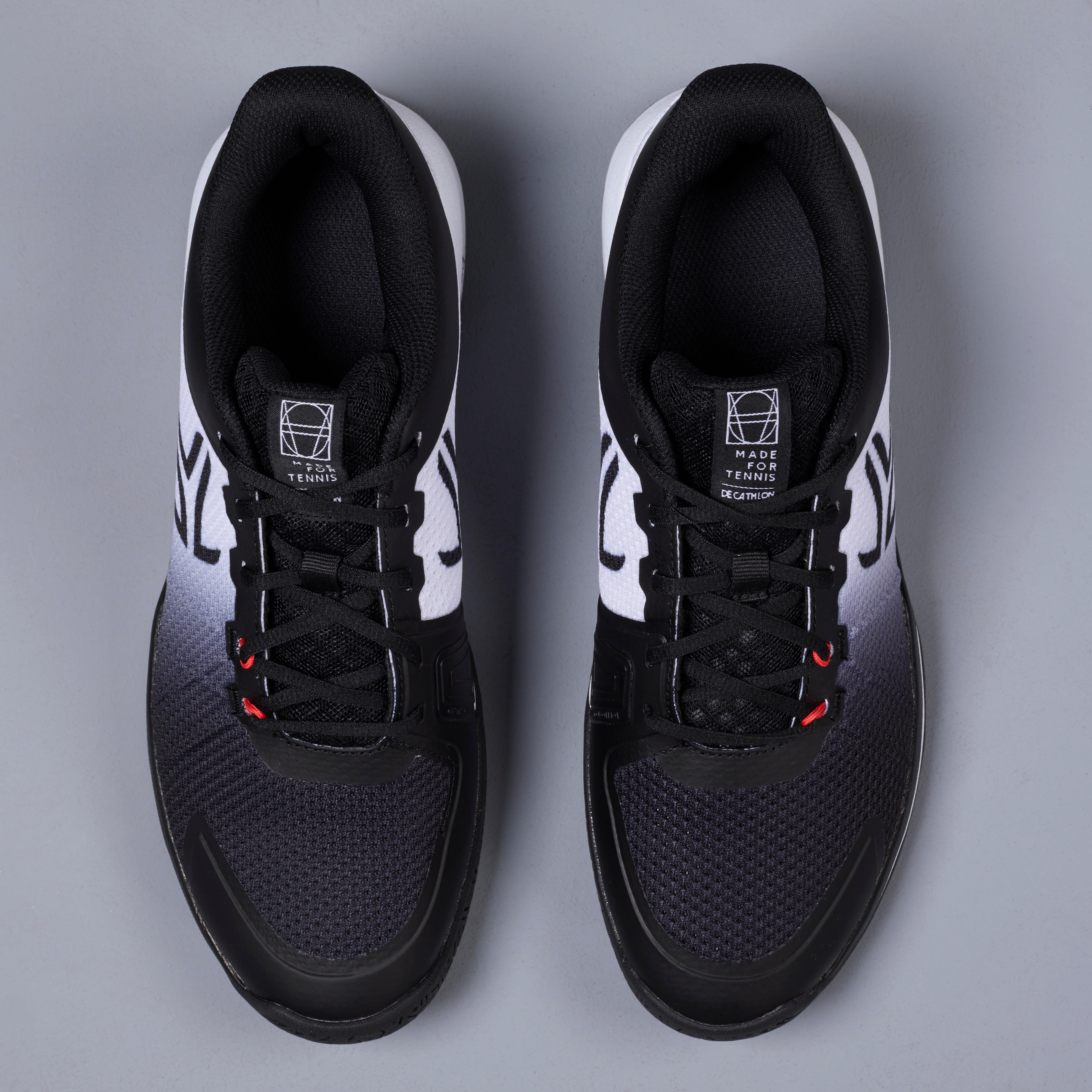 CALZADO DE TENIS HOMBRE TS590 BLANCO NEGRO MULTITERRENO - Decathlon