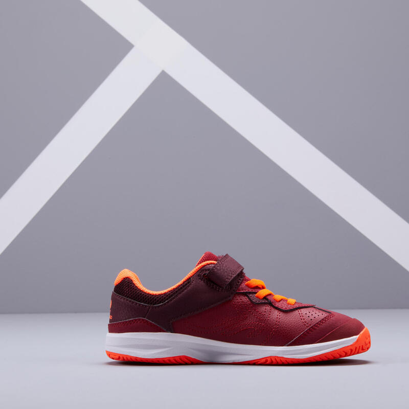 Dětské tenisové boty TS160 Dark Red