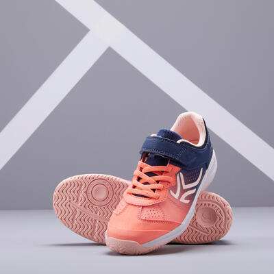 CHAUSSURES ENFANT TENNIS ARTENGO TS160 PEACH GRADIENT