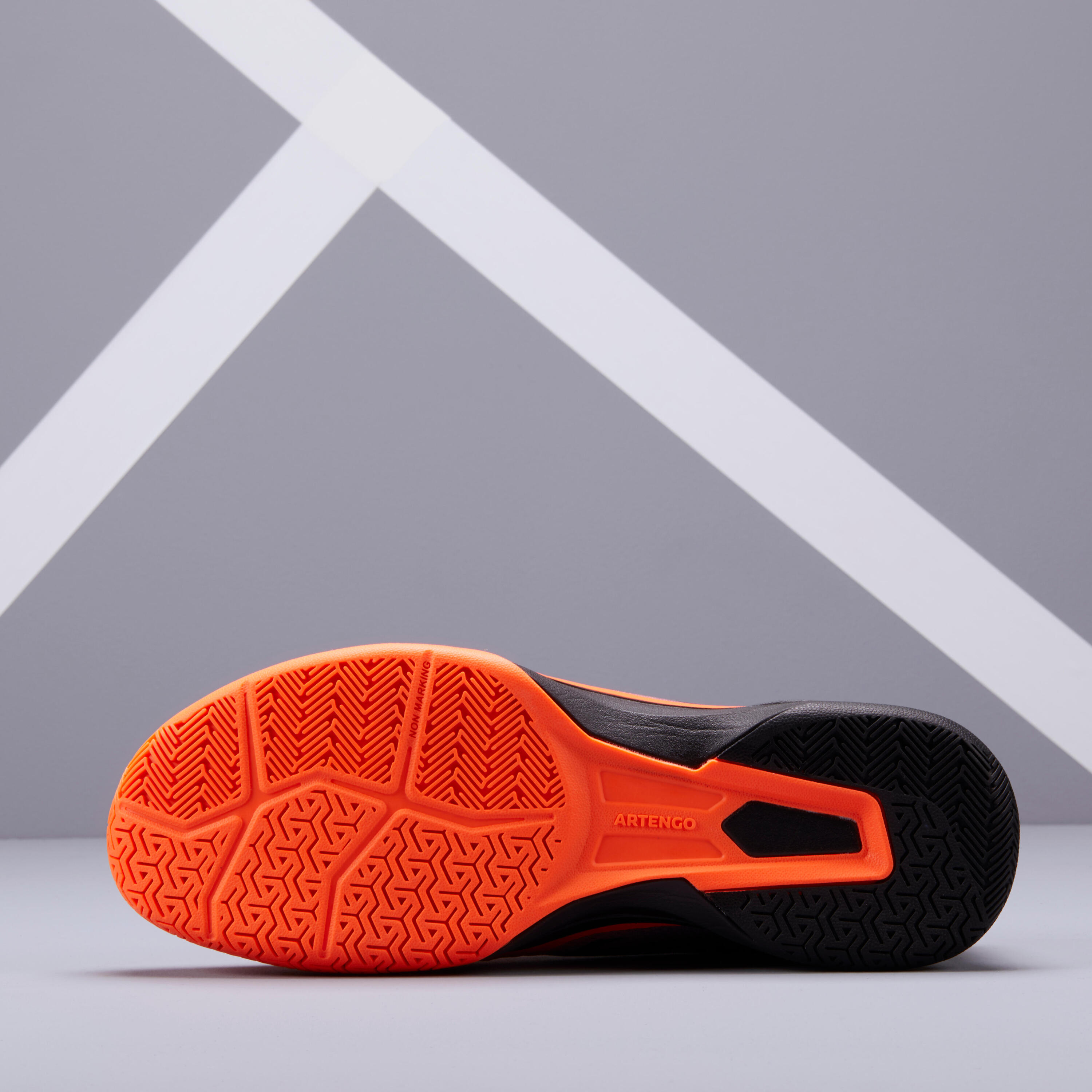 Men's Multi-Court Tennis Shoes TS590 - Orange/Black 4/9