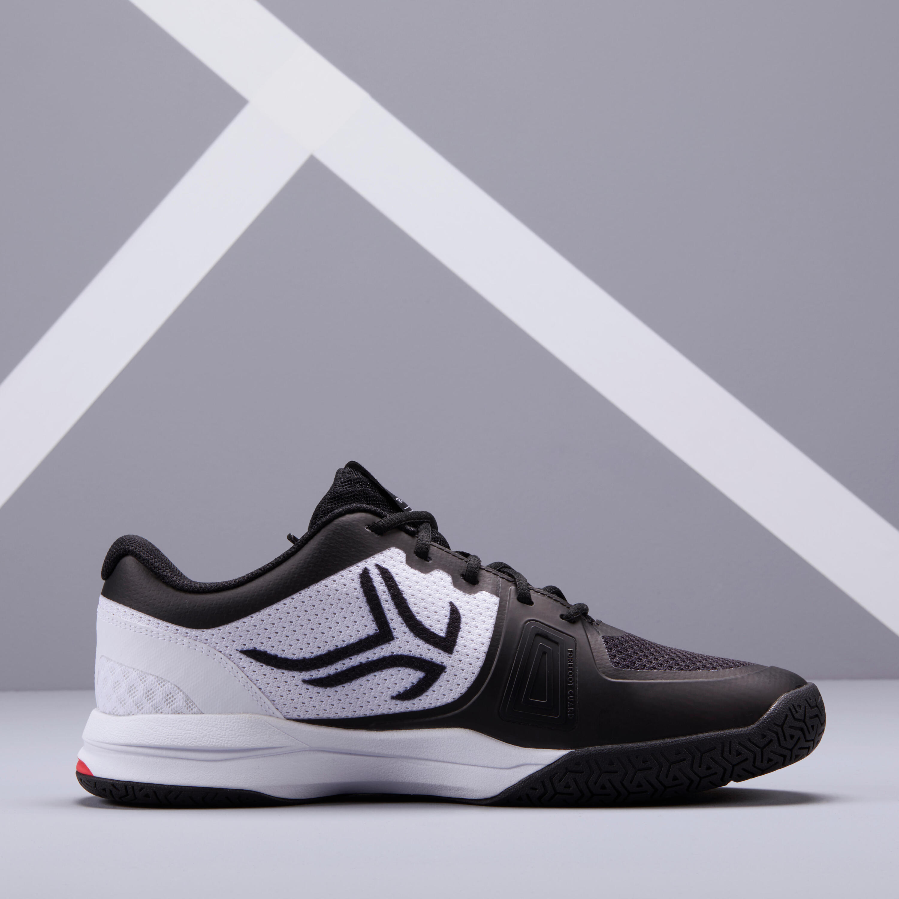 Men's Multi-Court Tennis Shoes TS590 - White/Black 2/8