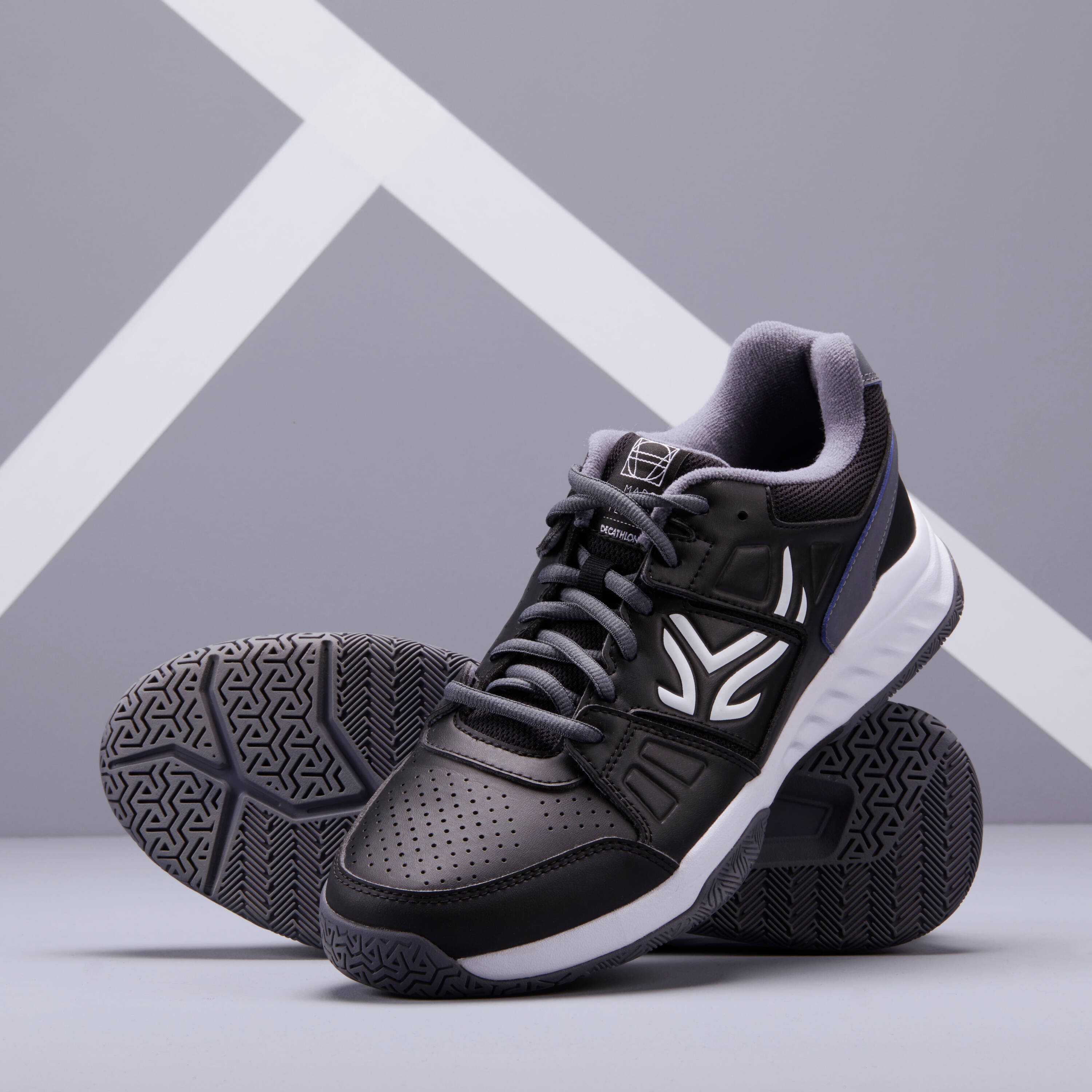 Men Tennis Shoes- Multi Court TS160 - Black -  1