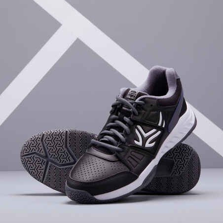 Παπούτσια τένις TS160 για όλες τις επιφάνειες γηπέδων - Μαύρο