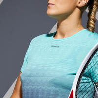 T-shirt tennis light femme - Ultra light 900 turquoise