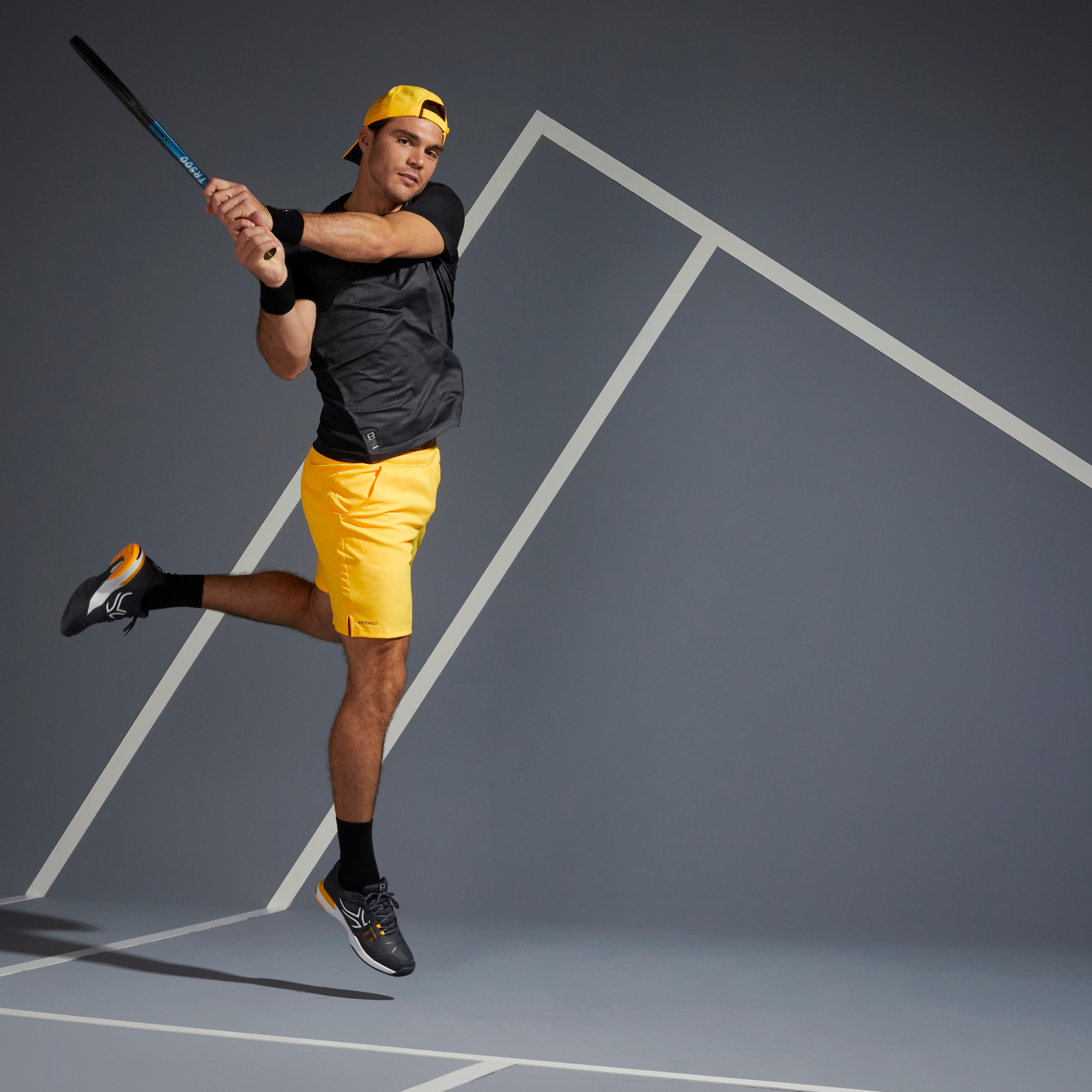 Men's Tennis T-Shirt TTS 500 Dry 