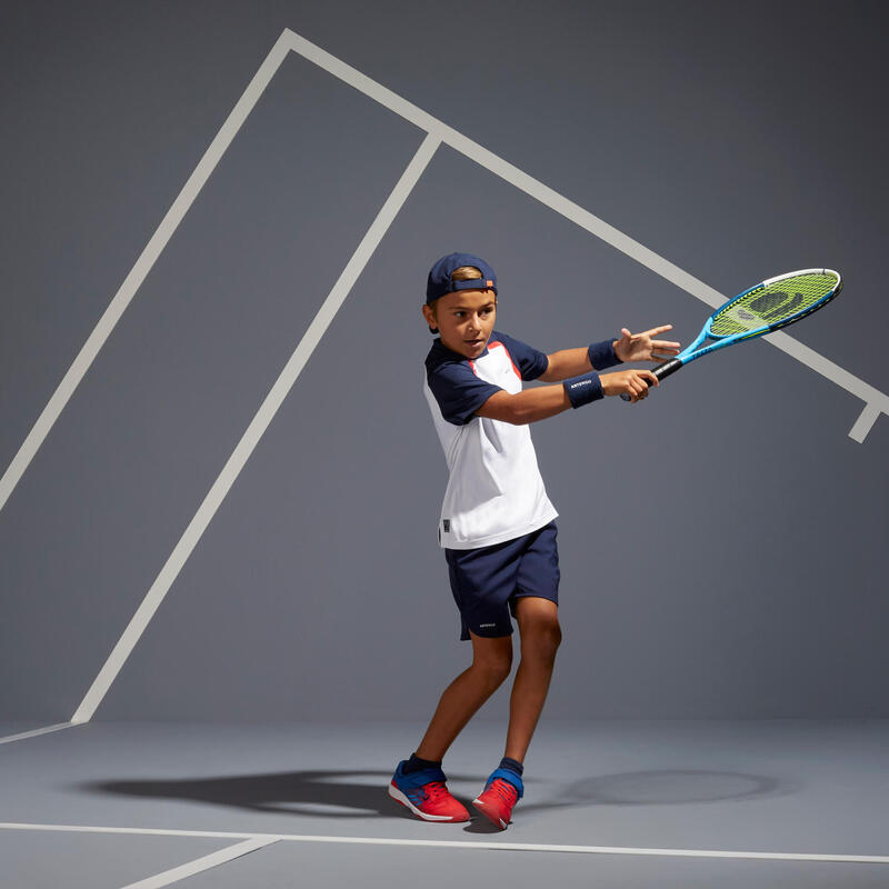 Șort Tenis TSH500 Bleumarin Băieți