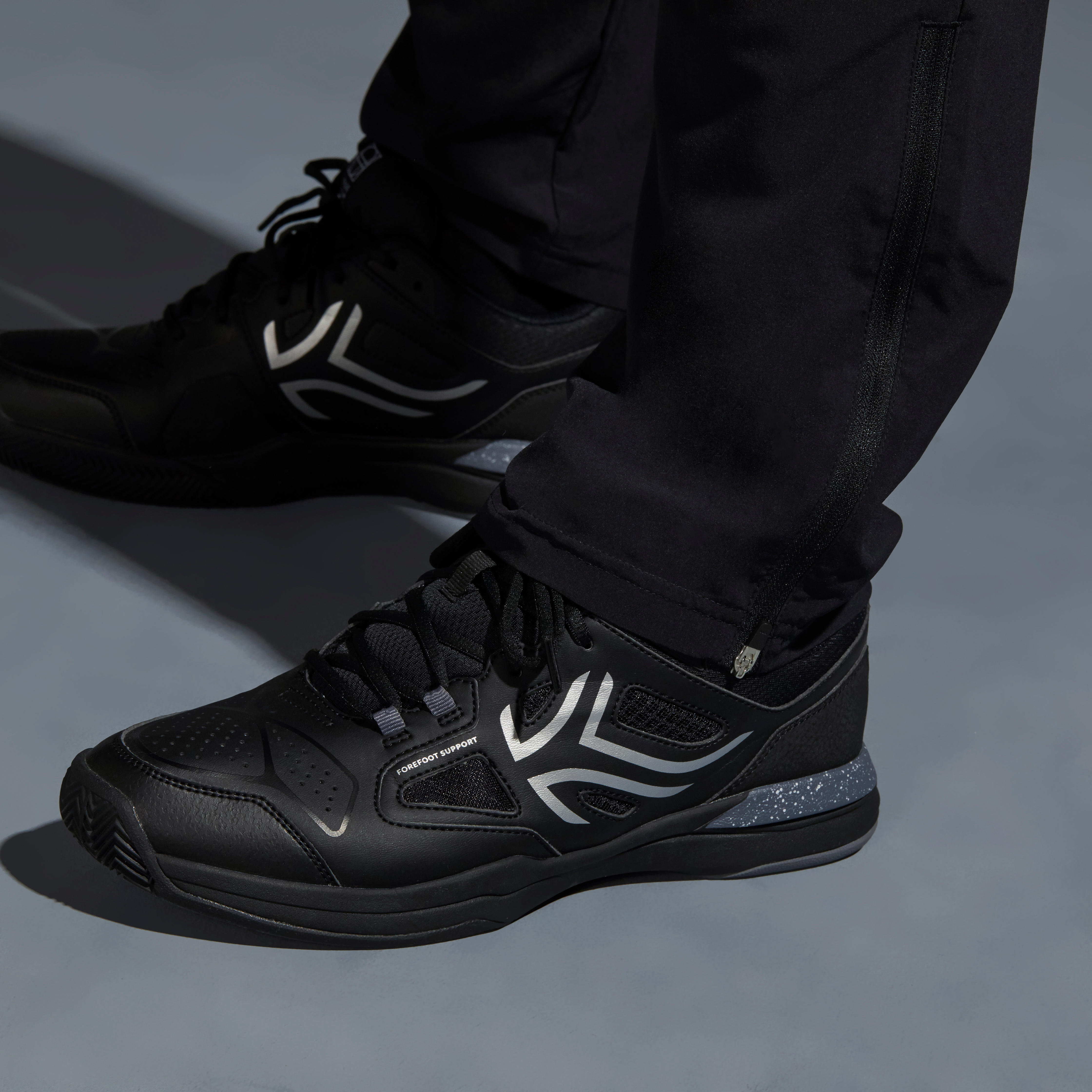 PANTALÓN DE TENIS HOMBRE TPA 500 NEGRO - Decathlon