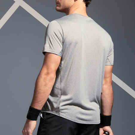 Men's Tennis T-Shirt TTS100 - Grey