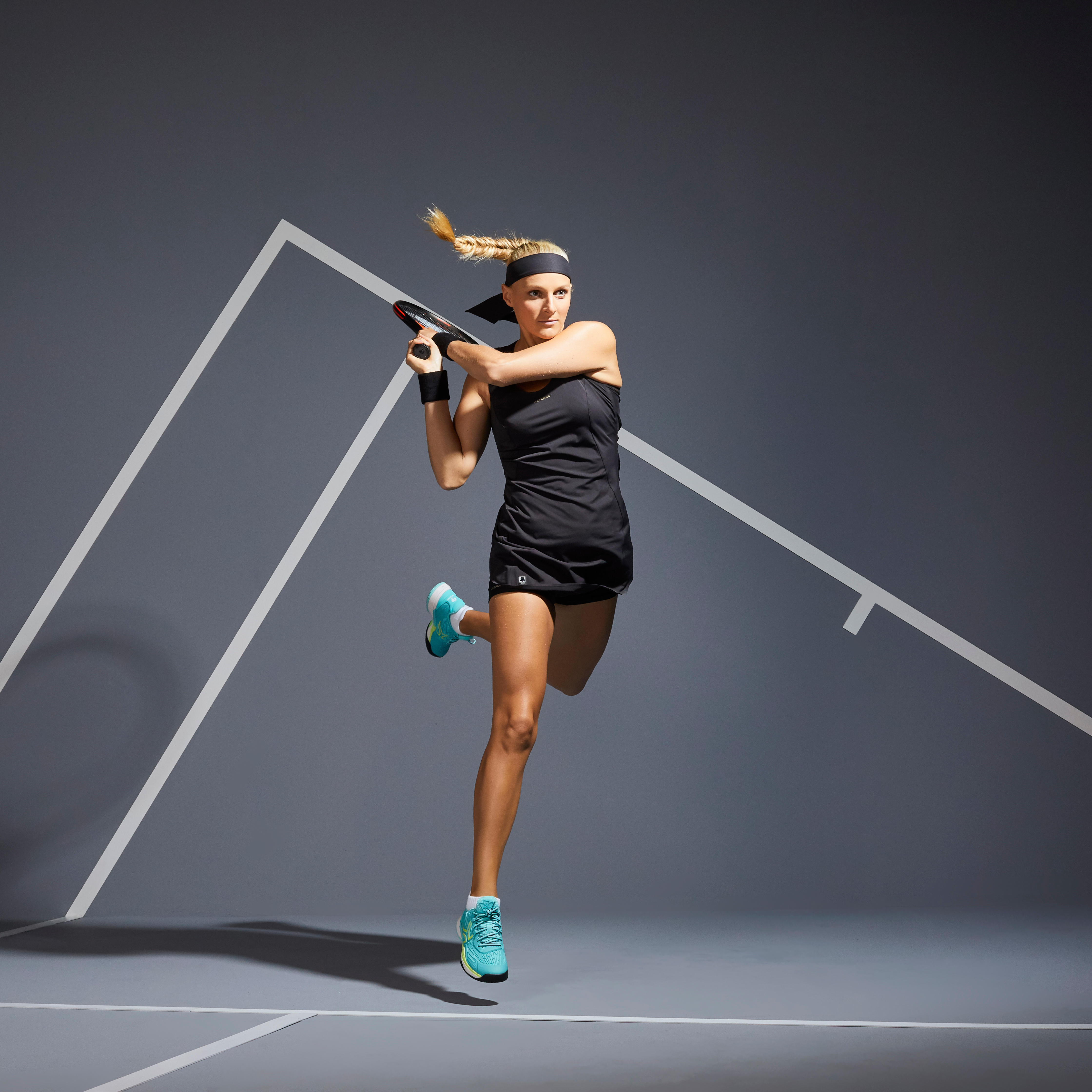 Women's Tennis Dress DR Light 990 - Black