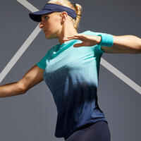 Women's Tennis Lightweight T-Shirt Light 900 - Turquoise