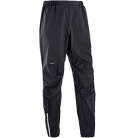 PANTALON IMPERMEABLE PLUIE DE TRAIL RUNNING HOMME NOIR