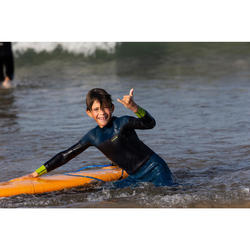 OLAIAN Kinder surfpak 500 neopreen 4/3 mm blauw Decathlon
