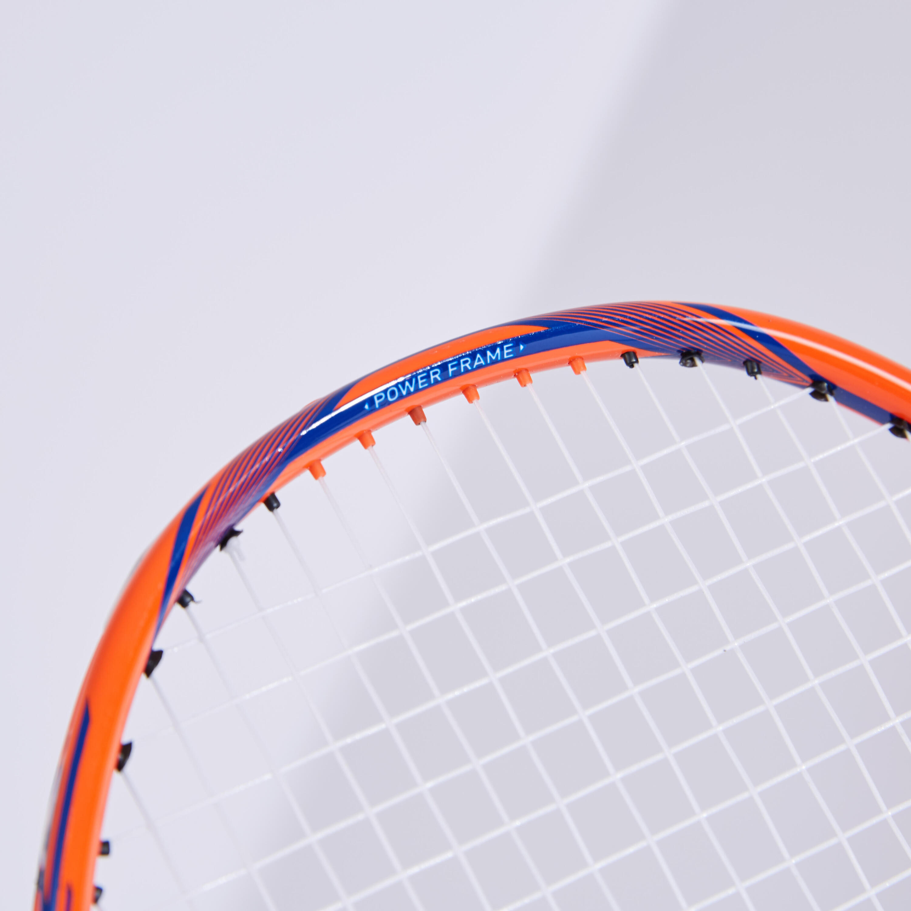 ADULT BADMINTON RACKET BR 590 POWER DARK ORANGE 12/17