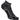 Mid-Length Mountain Hiking Socks. Forclaz 500 2 pairs - Black