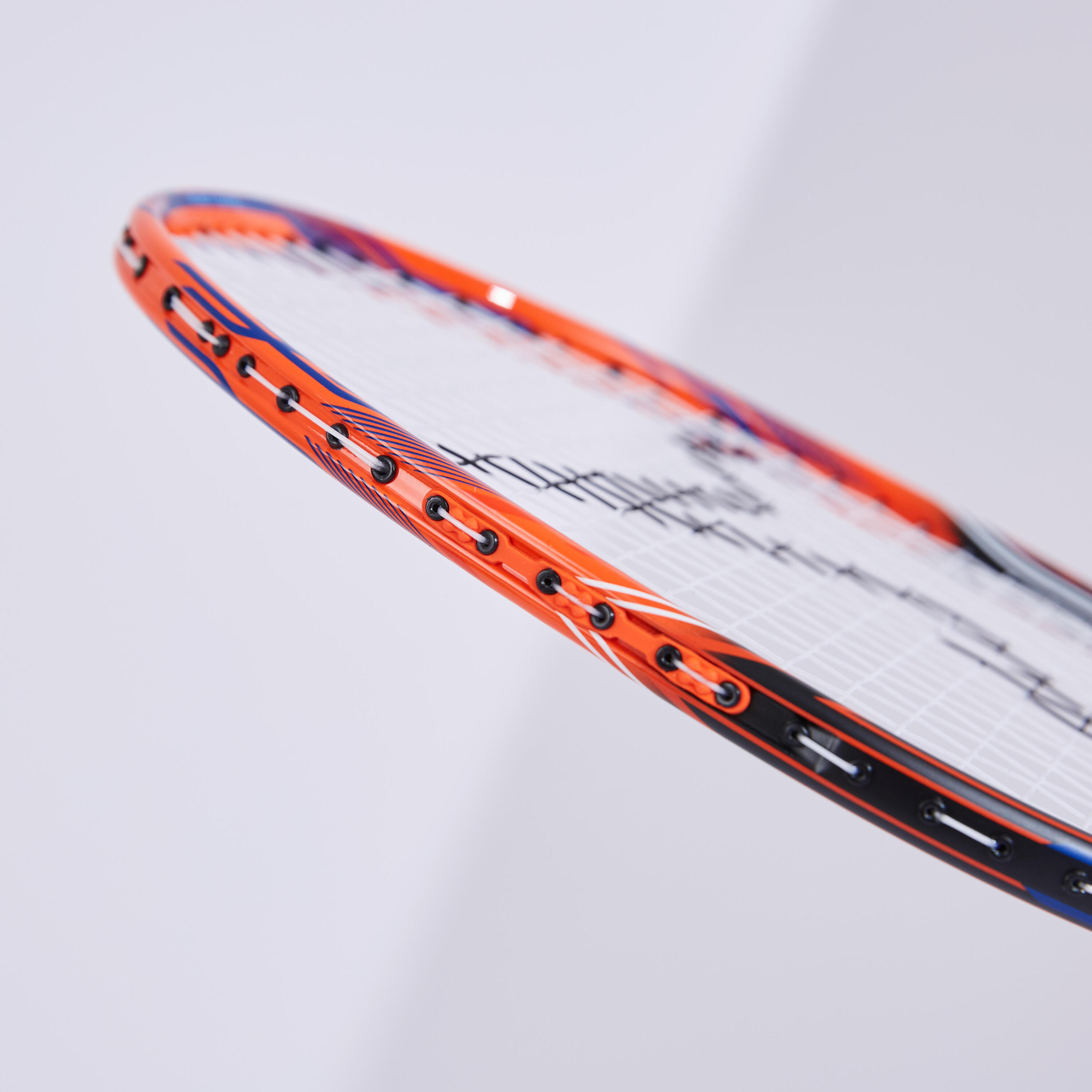 ADULT BADMINTON RACKET BR 590 POWER DARK ORANGE 5/17