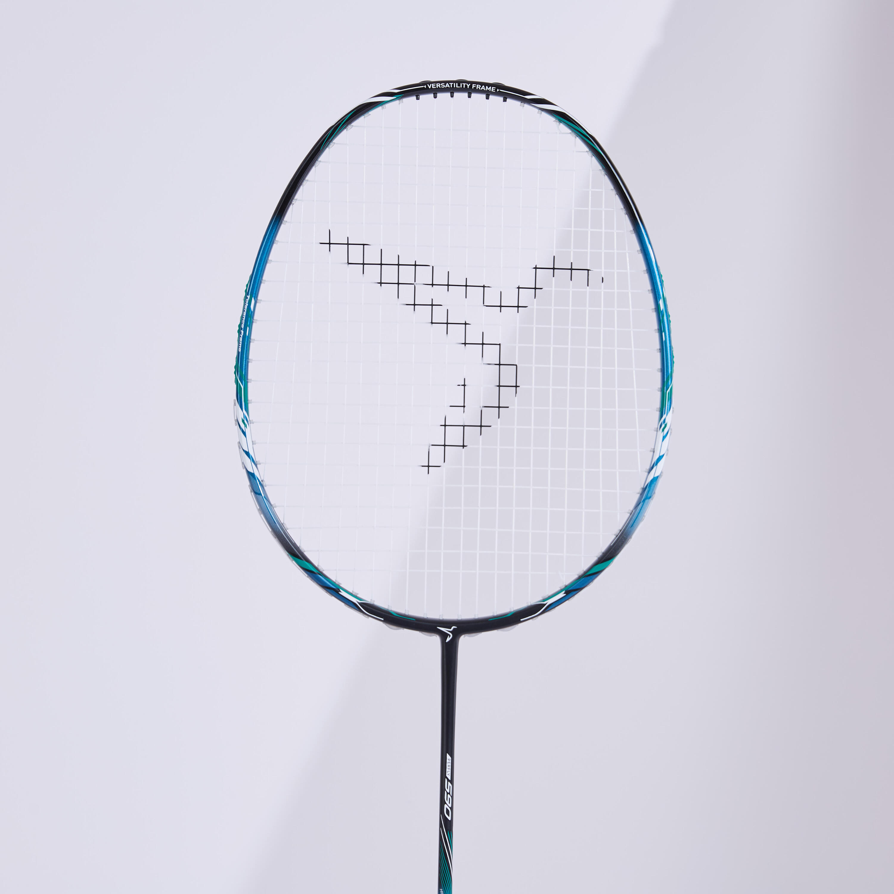 ADULT BADMINTON RACKET BR 590 BLACK GREEN 2/26