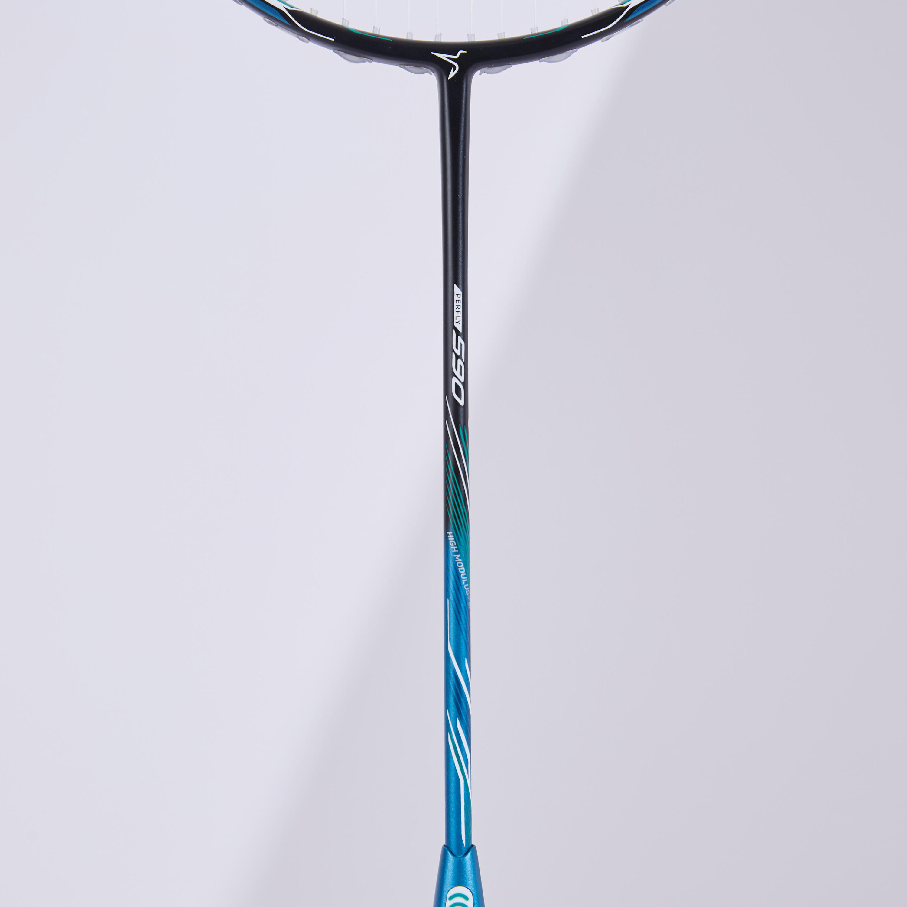 ADULT BADMINTON RACKET BR 590 BLACK GREEN 3/26