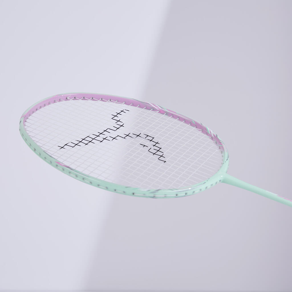 Badmintonschläger BR 560 lite Kinder minzfarben/pink