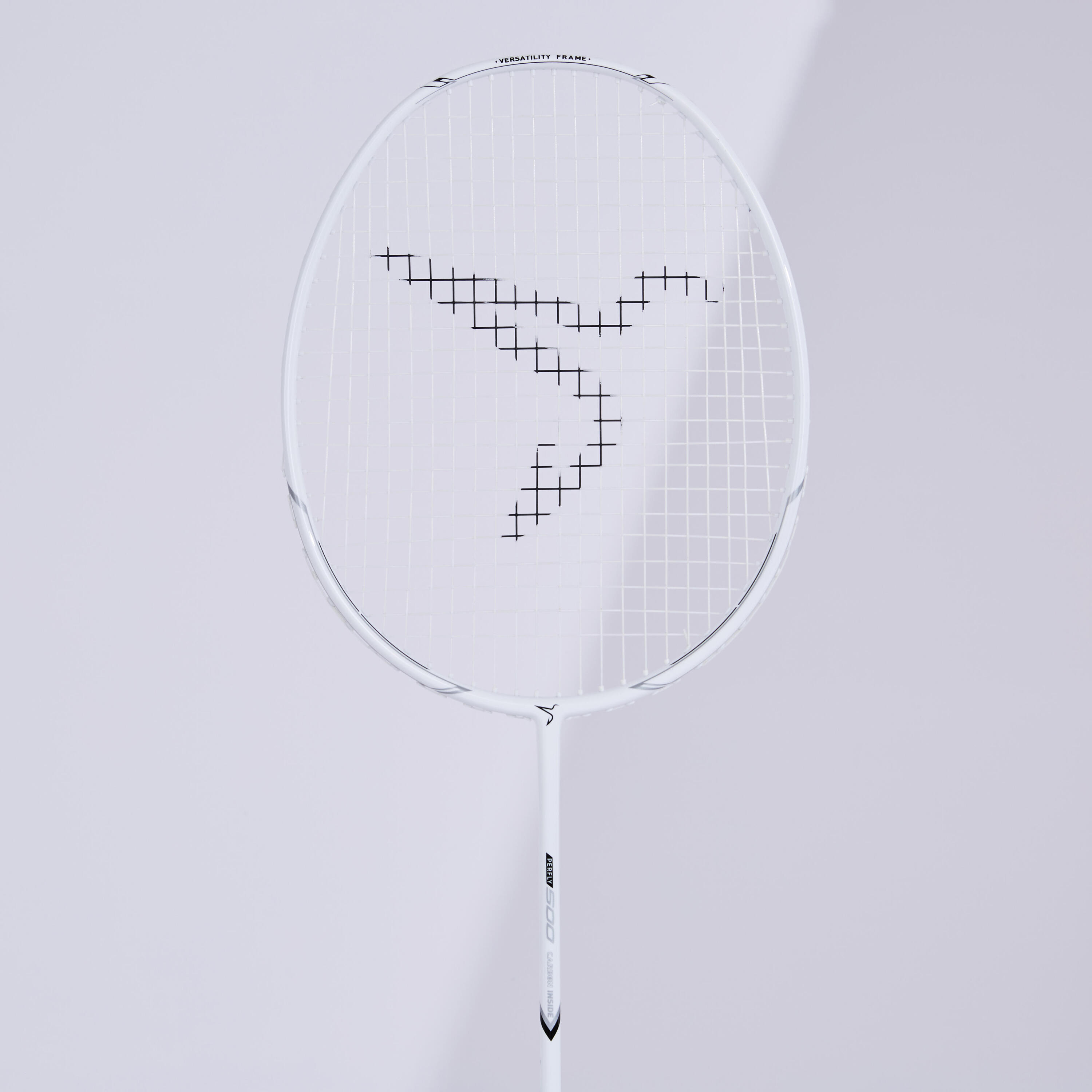 ADULT BADMINTON RACKET BR 500 WHITE 33/35