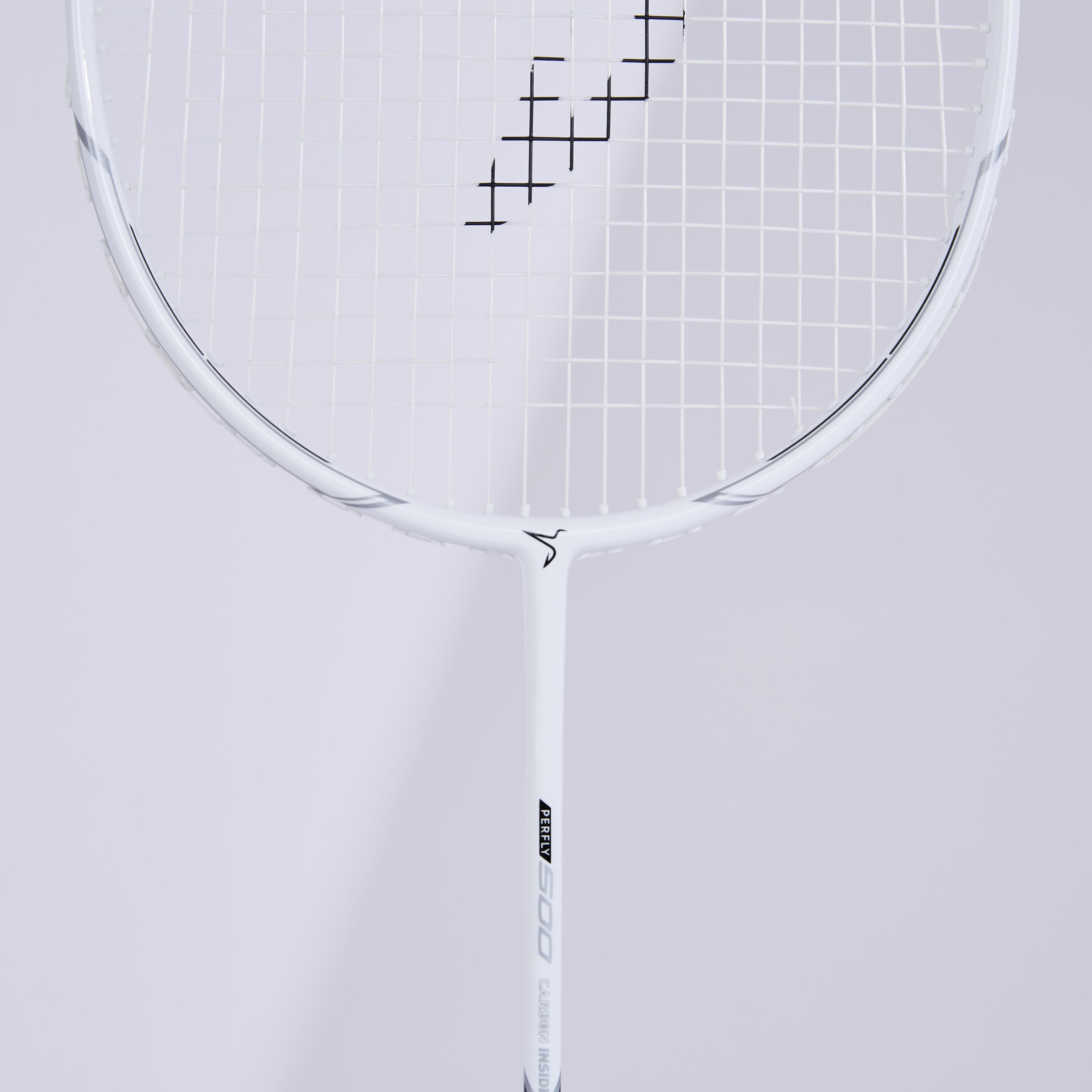 ADULT BADMINTON RACKET BR 500 WHITE 24/35