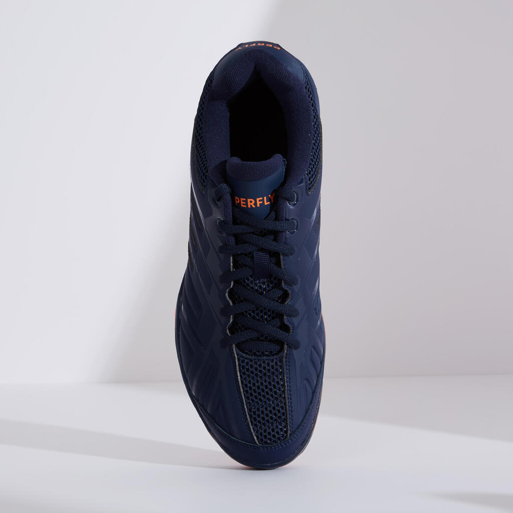 MEN BADMINTON SHOES MAX COMFORT BS 590 NAVY ORANGE