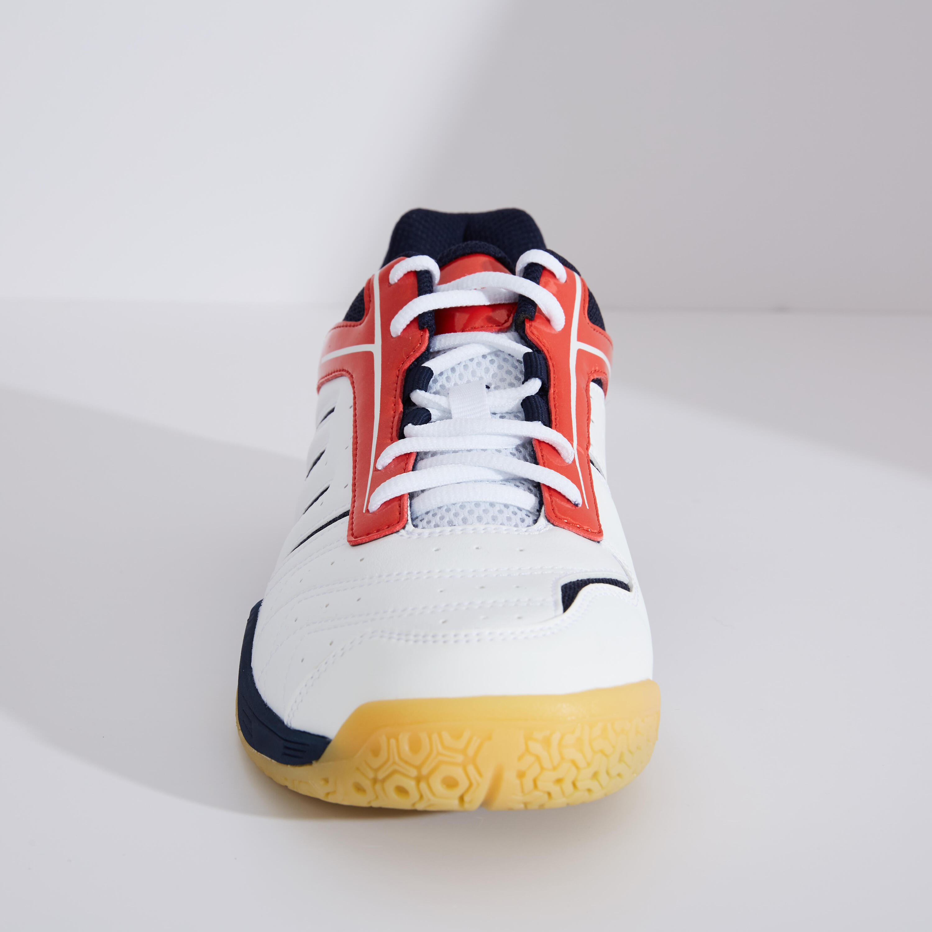 MEN BADMINTON SHOES BS 560 LITE WHITE RED 16/28