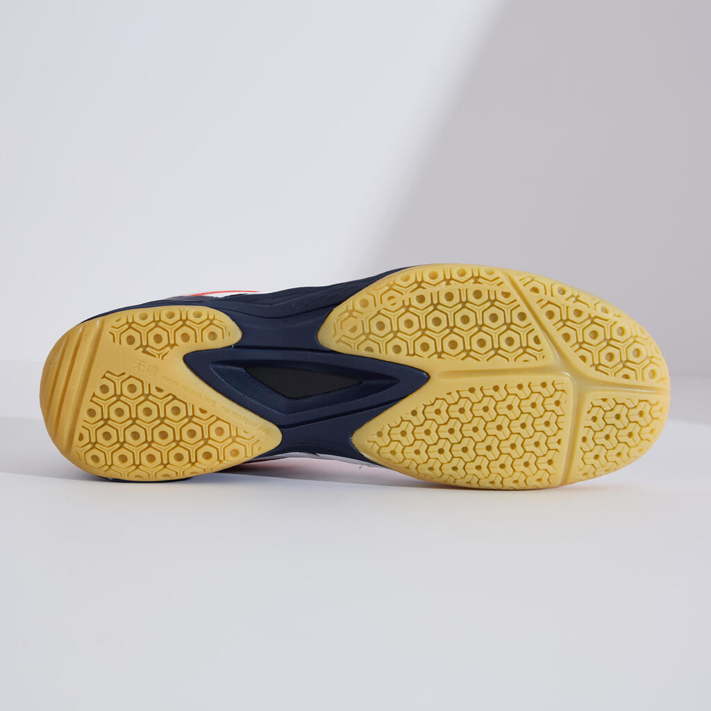 Badmintonschuhe BS 560 Light Herren weiß/rot