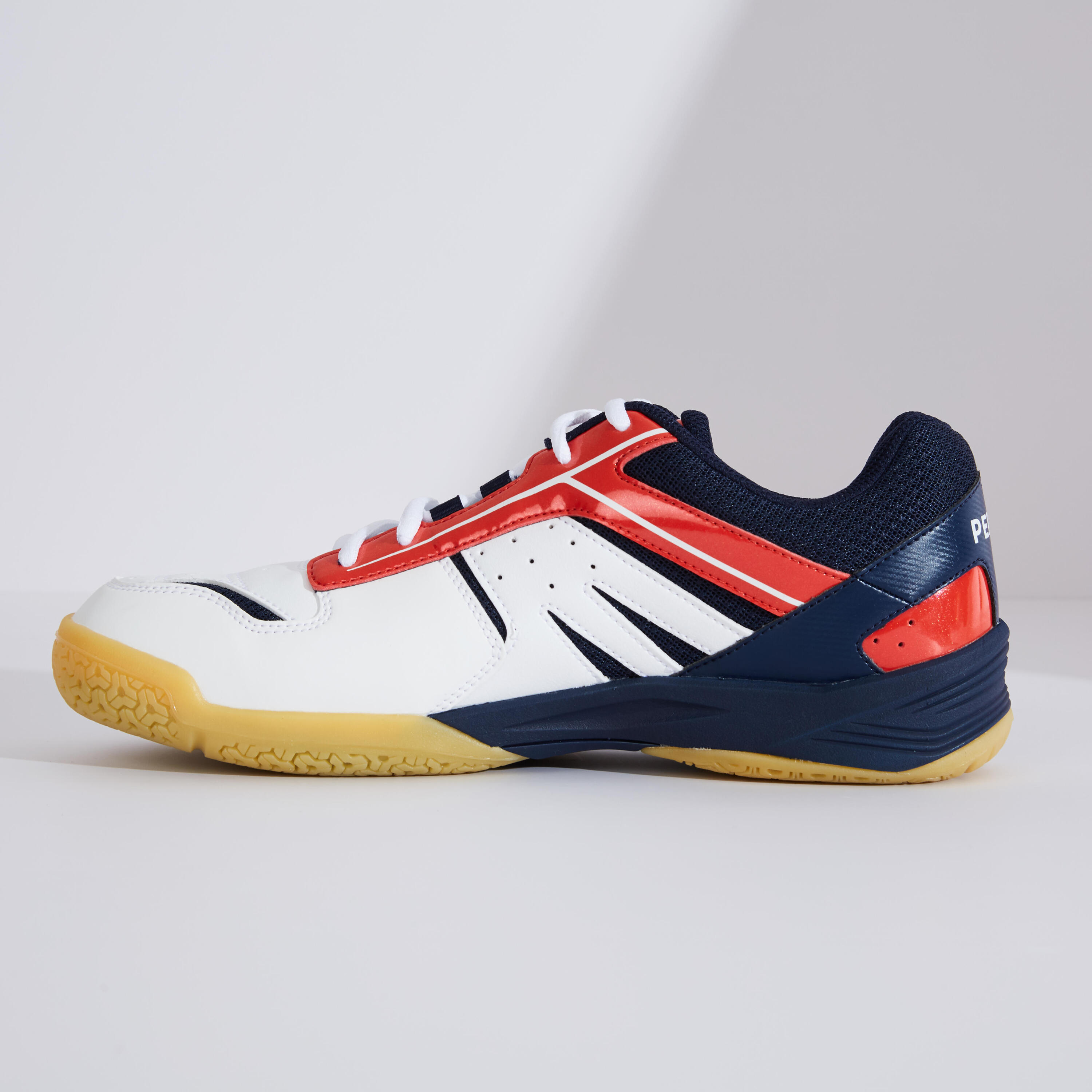 MEN BADMINTON SHOES BS 560 LITE WHITE RED 12/28