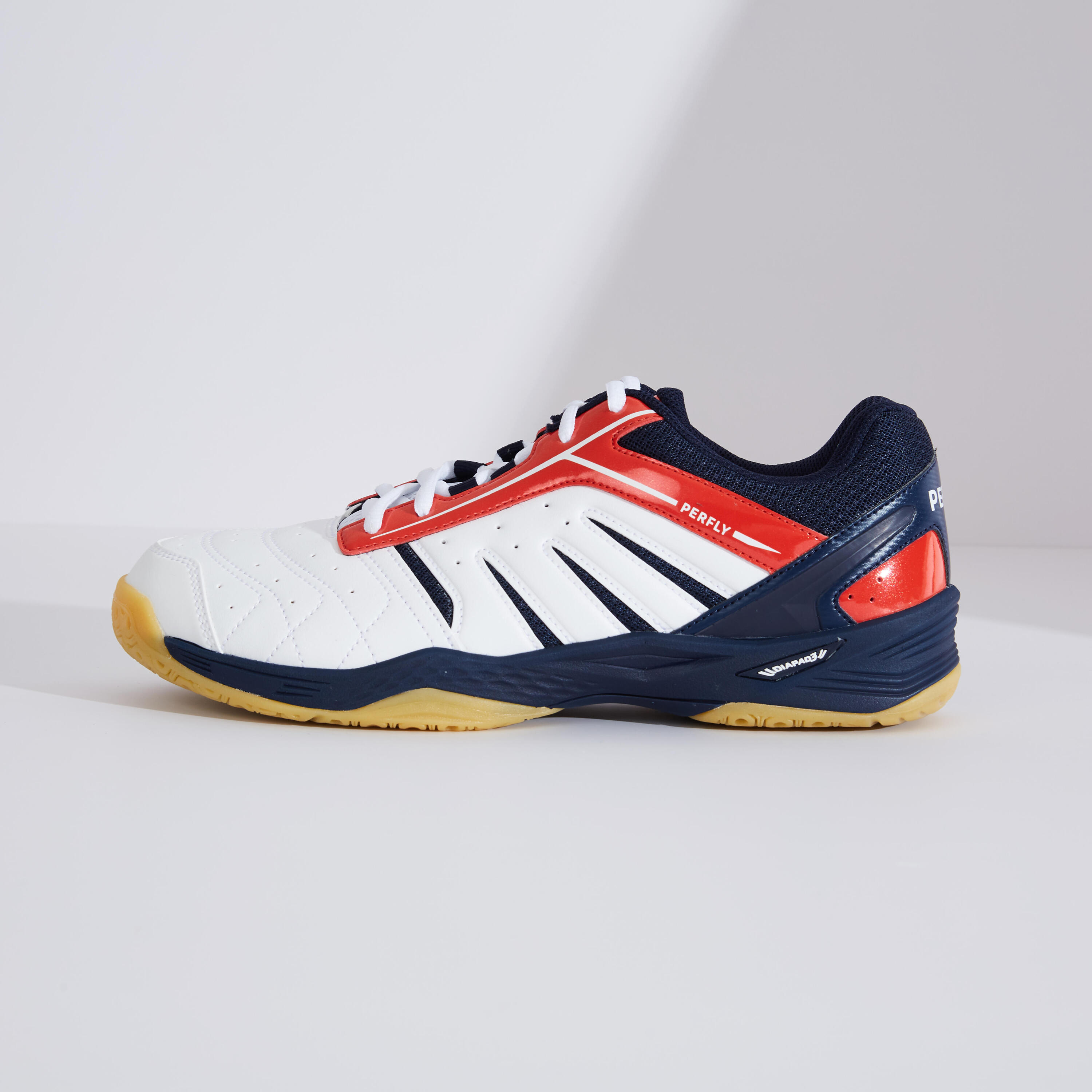MEN BADMINTON SHOES BS 560 LITE WHITE RED 10/28
