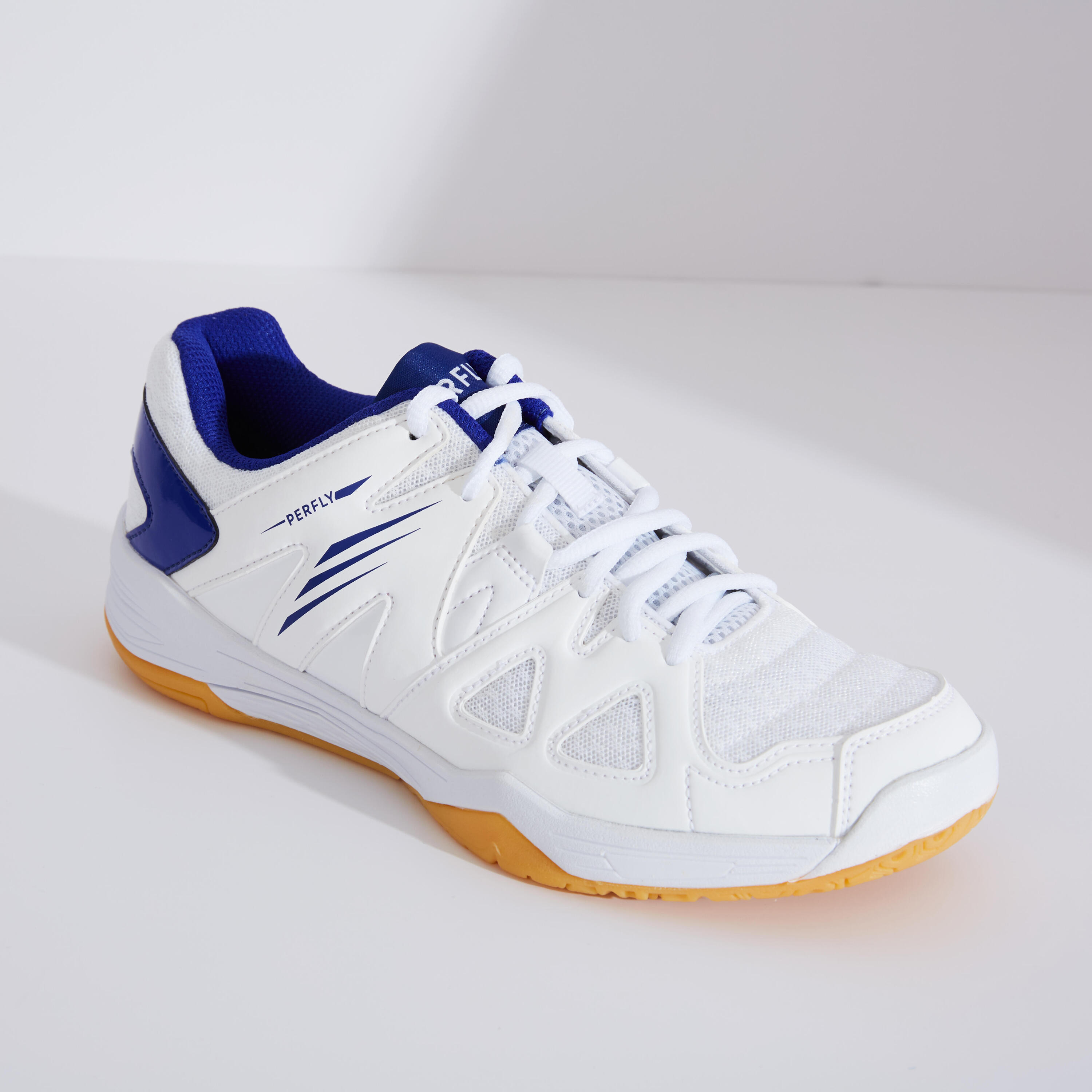 WOMEN BADMINTON SHOES BS 530 WHITE BLUE 2/27