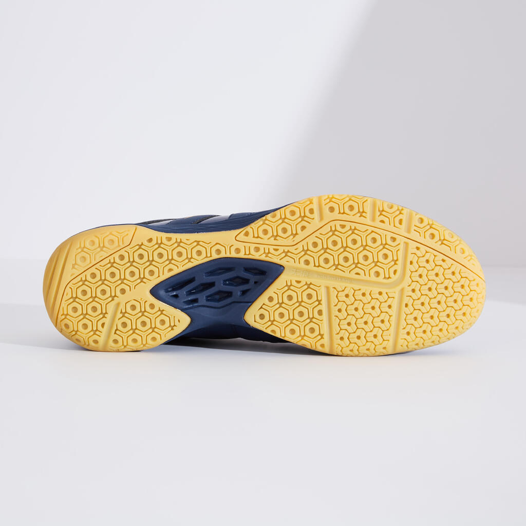 Badmintonschuhe BS 530 Herren blau/gelb
