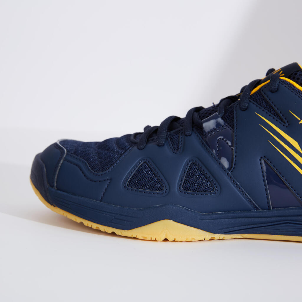 Badmintonschuhe BS 530 Herren blau/gelb