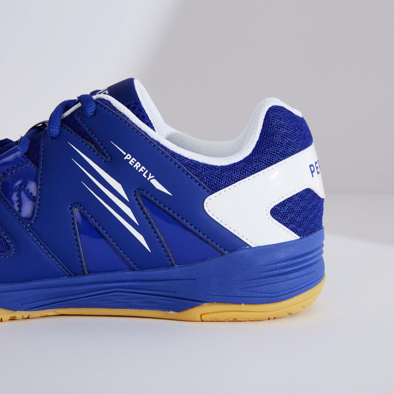 PÁNSKÉ BADMINTONOVÉ BOTY BS530 MODRÉ
