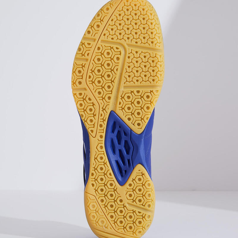 PÁNSKÉ BADMINTONOVÉ BOTY BS530 MODRÉ