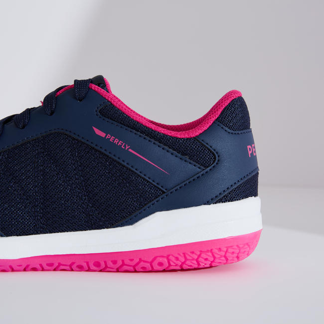 WOMEN BADMINTON SHOES BS 190 NAVY PINK