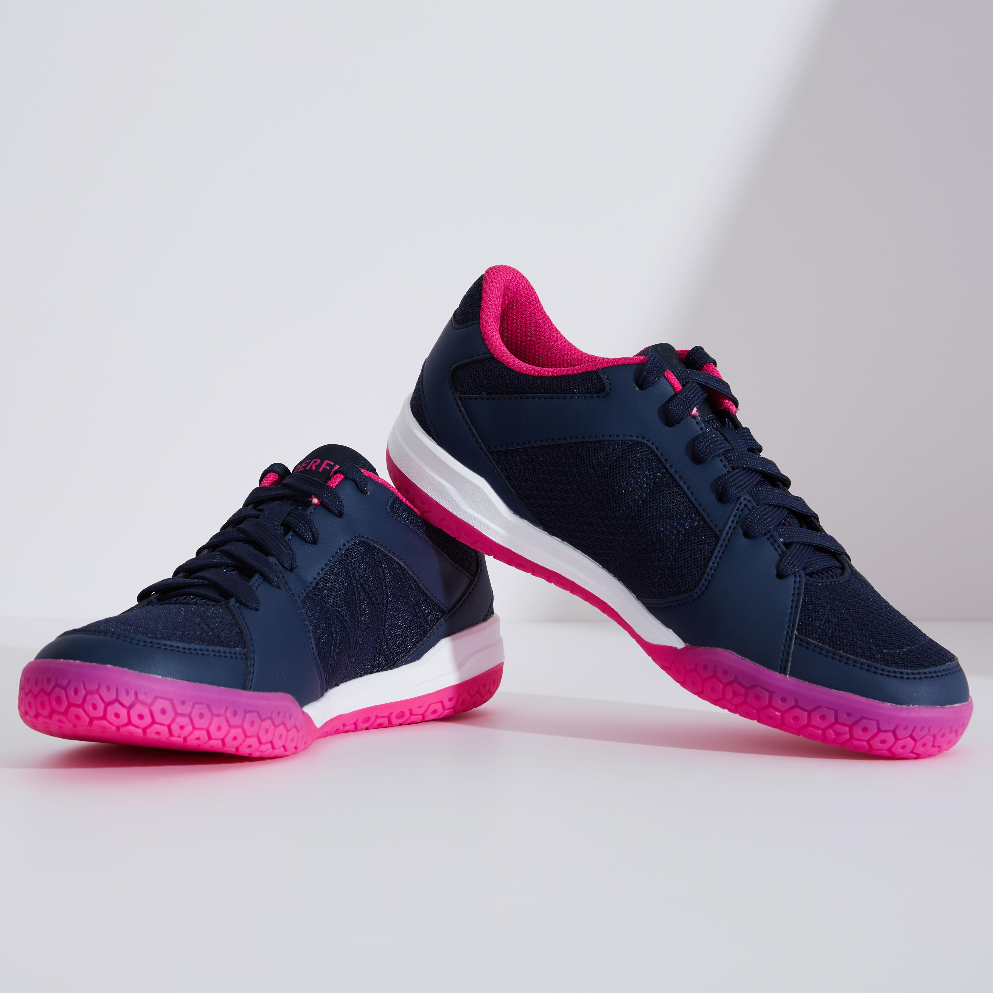 navy pink shoes